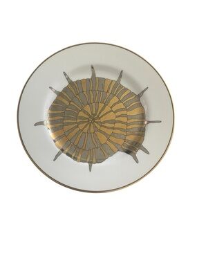 Fitz And Floyd "Coquilles Combines" Metallic Salad Plate 7.5" Replacement
